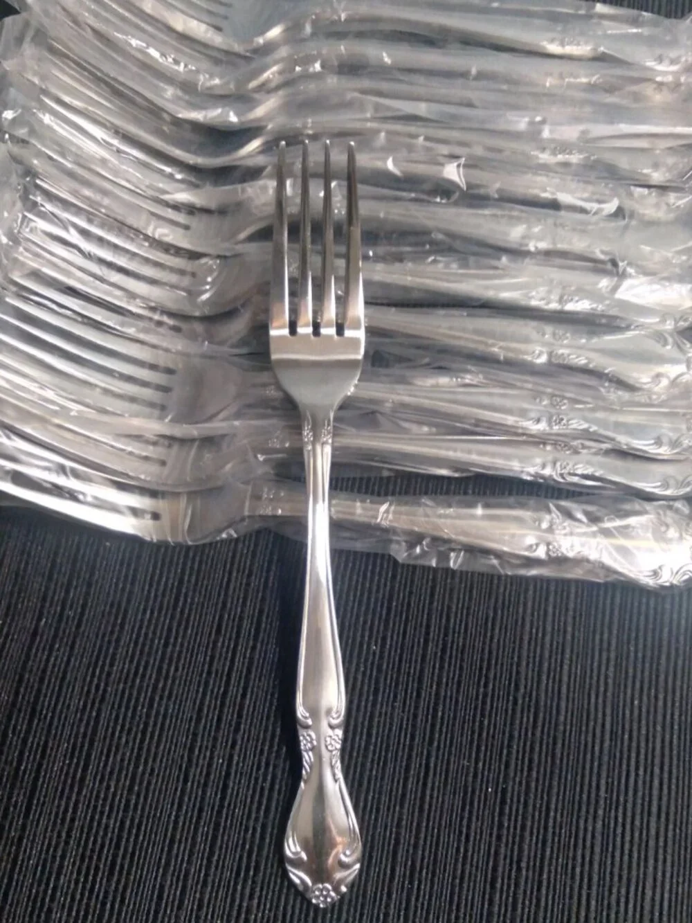 Vtg NOS Serco stainless Box of 12 Dinner Forks